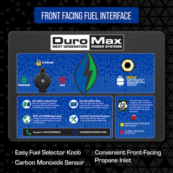 DuroMax Dual Fuel Generator