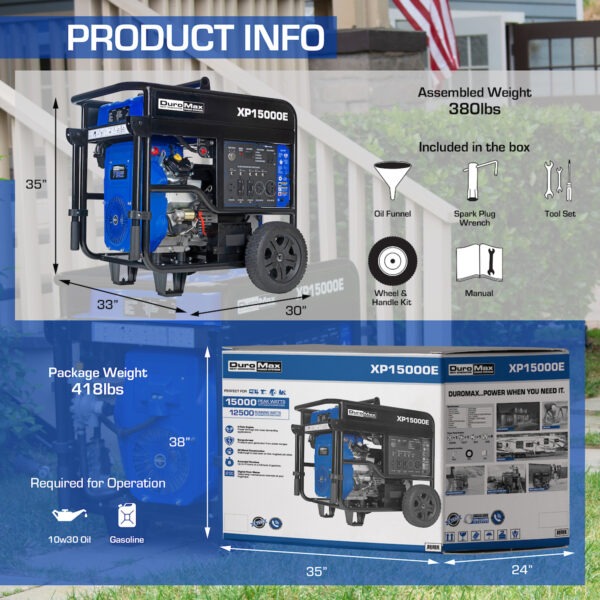 Gas-Powered Generator