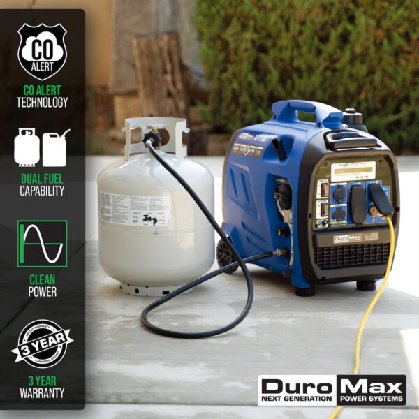 DuroMax XP2300iH Dual-Fuel Inverter-Generator