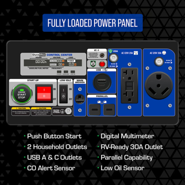 DuroMax XP4500iH Dual-Fuel Inverter-Generator